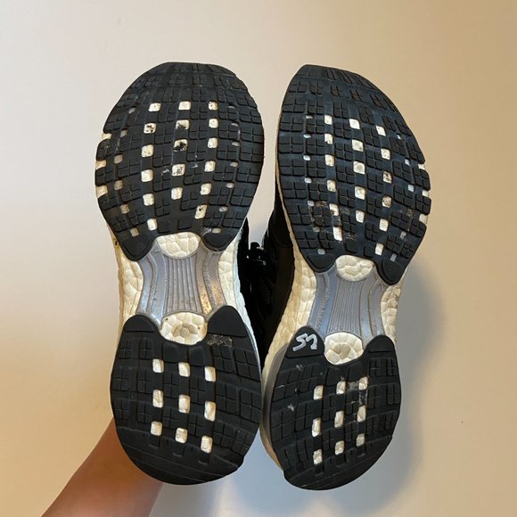 Adidas Womens Energy Boost 3 AQ1869 Black Low Top Lace Up Running Shoes Size 7.5 - Picture 10 of 11